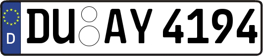DU-AY4194