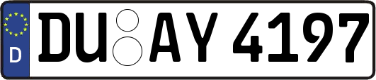 DU-AY4197