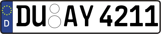 DU-AY4211