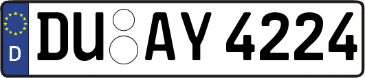 DU-AY4224