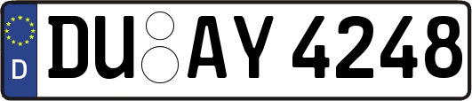 DU-AY4248
