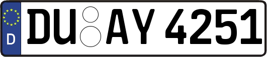 DU-AY4251