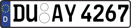 DU-AY4267