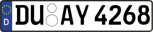DU-AY4268