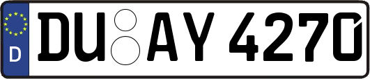 DU-AY4270