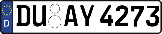 DU-AY4273