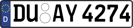 DU-AY4274