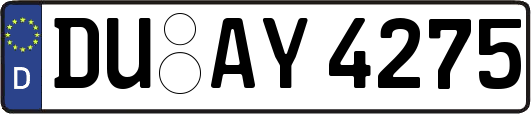 DU-AY4275