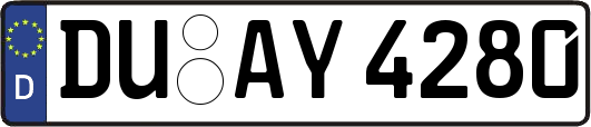 DU-AY4280