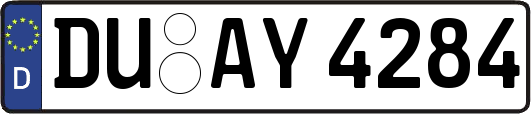 DU-AY4284