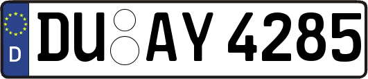 DU-AY4285