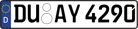 DU-AY4290