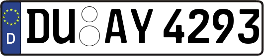DU-AY4293