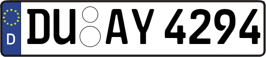 DU-AY4294