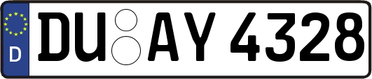 DU-AY4328