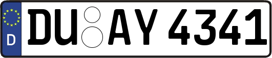 DU-AY4341