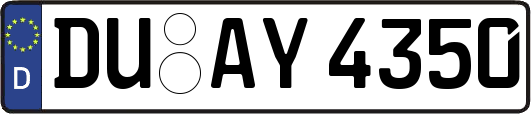 DU-AY4350