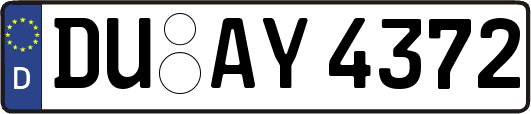 DU-AY4372