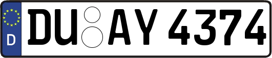 DU-AY4374