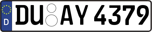 DU-AY4379