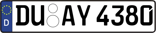 DU-AY4380