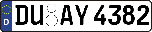DU-AY4382
