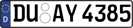 DU-AY4385