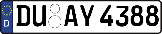 DU-AY4388