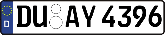 DU-AY4396