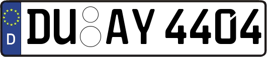 DU-AY4404