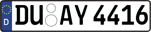 DU-AY4416