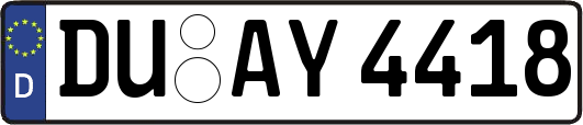 DU-AY4418
