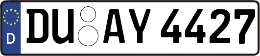 DU-AY4427