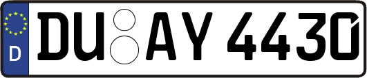 DU-AY4430