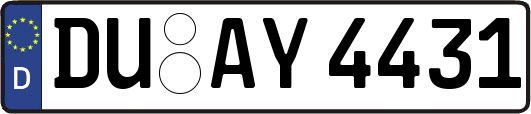 DU-AY4431