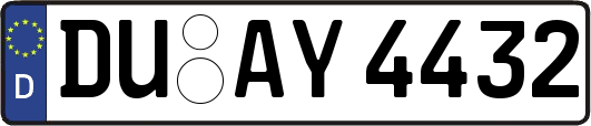 DU-AY4432