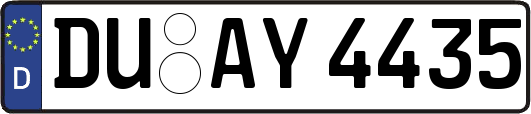 DU-AY4435
