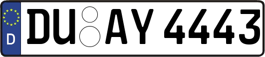 DU-AY4443