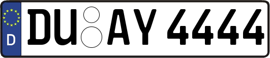 DU-AY4444