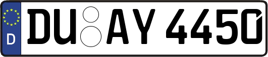 DU-AY4450
