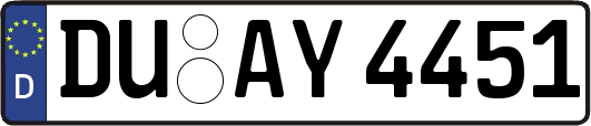 DU-AY4451