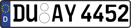 DU-AY4452