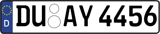 DU-AY4456