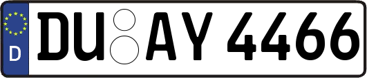 DU-AY4466