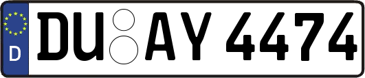 DU-AY4474