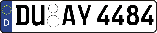 DU-AY4484