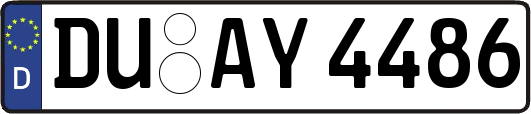 DU-AY4486