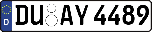 DU-AY4489