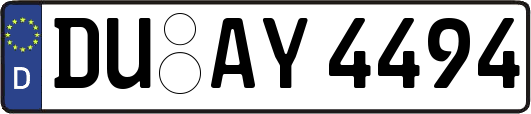 DU-AY4494