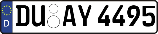 DU-AY4495